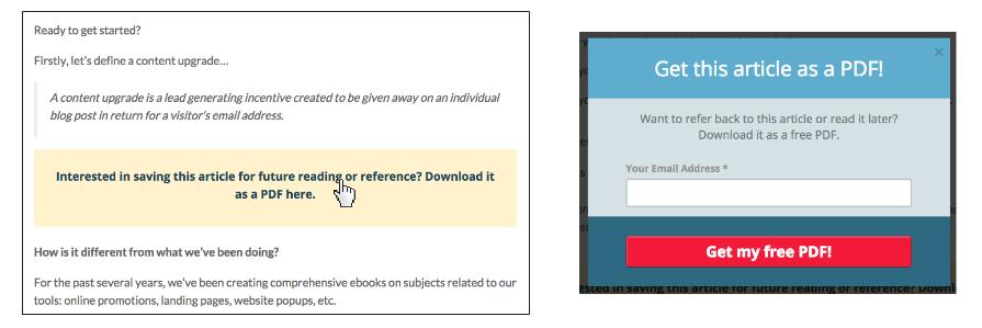 popup examples