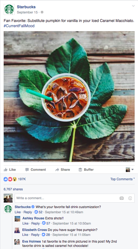 facebook marketing ideas