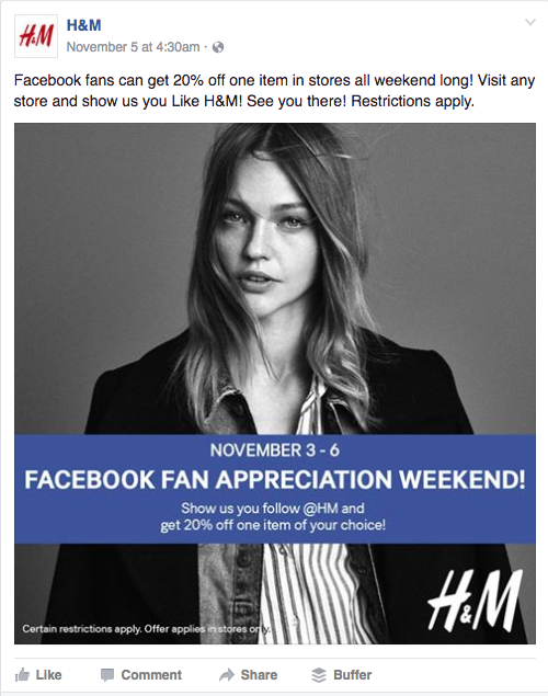 H&m jordan clearance facebook