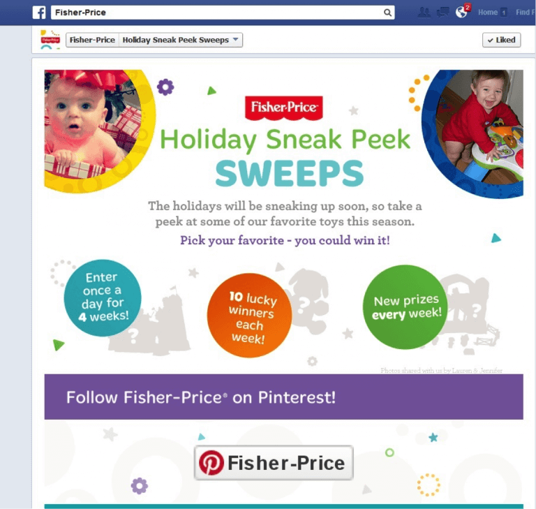 facebook sweepstakes image