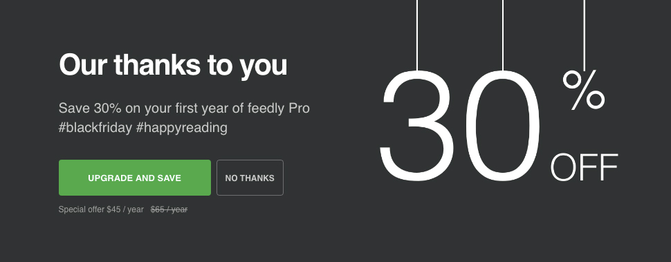 Feedly CTA