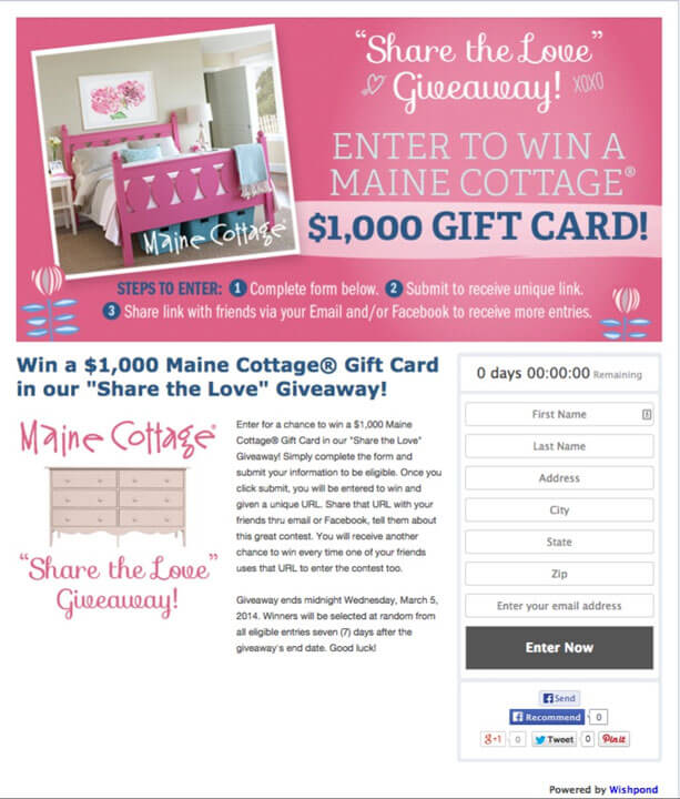 30 Amazing Examples of Branded Facebook Contests Done Right