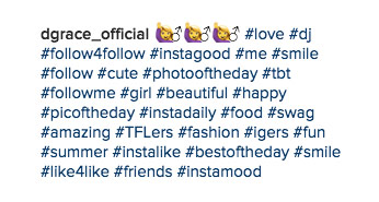 use popular hashtags - best hashtags to get likes and followers on instagram