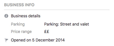 facebook page layout