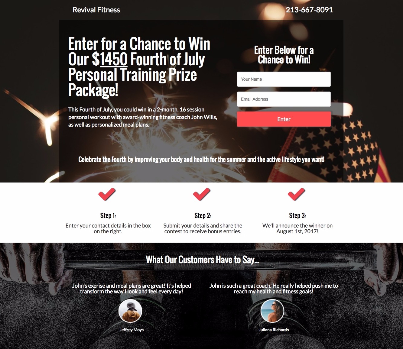 fourth of july contest